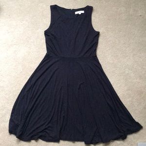 LOFT a-line midi dress
